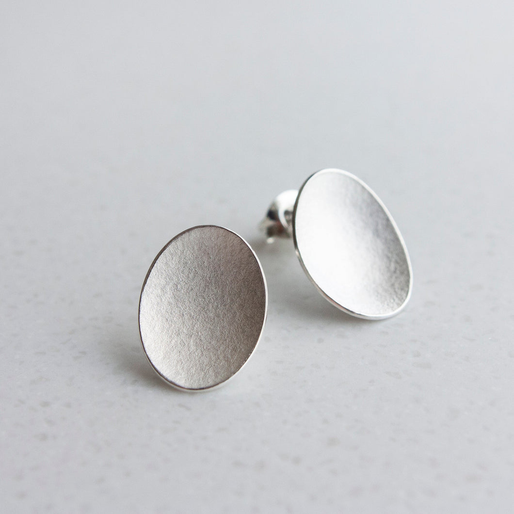 Large Petal Stud Earrings