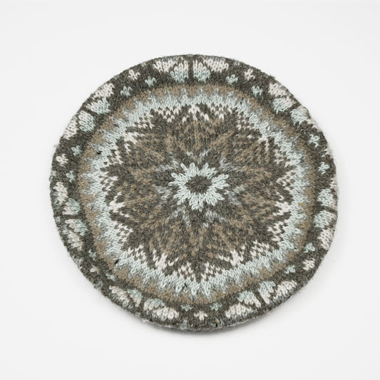 Handknit Wool Beret