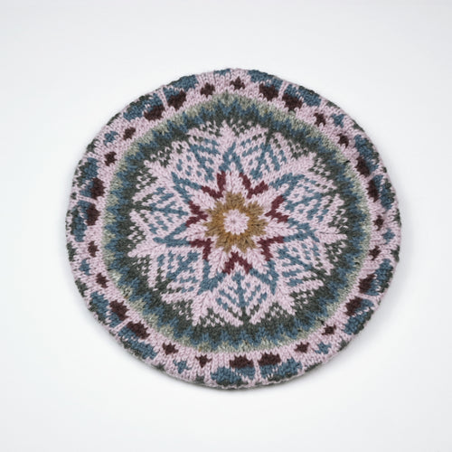 Handknit Wool Beret