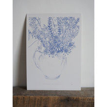 Load image into Gallery viewer, Garden Flowers Risograph Print