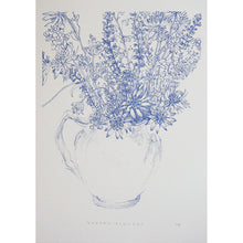 Load image into Gallery viewer, Garden Flowers Risograph Print