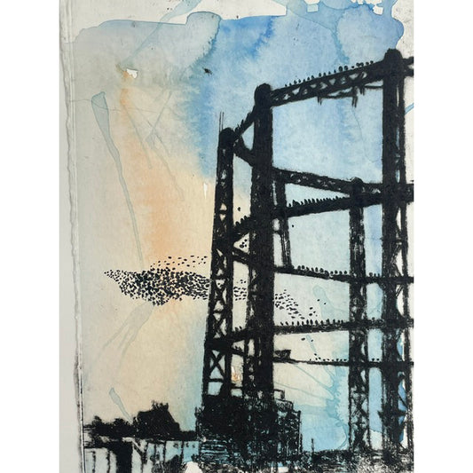 Starlings at Black Rock Gasworks