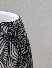 Load image into Gallery viewer, Illustrative Vase - Porcelain