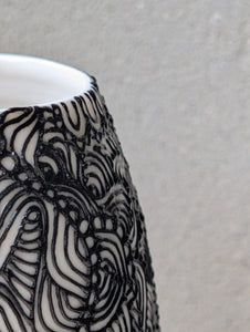 Illustrative Vase - Porcelain