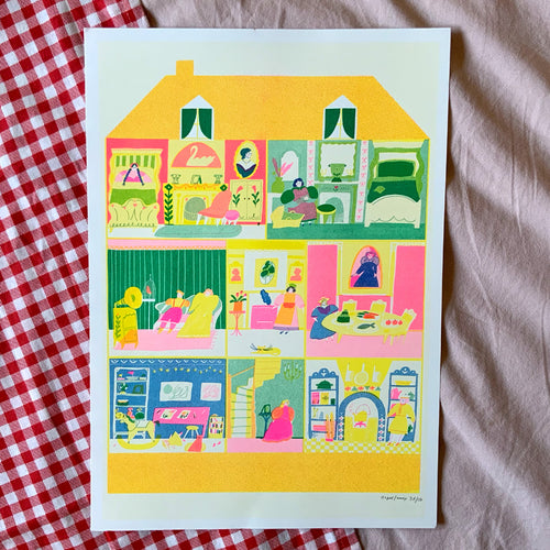 Dolls House Print