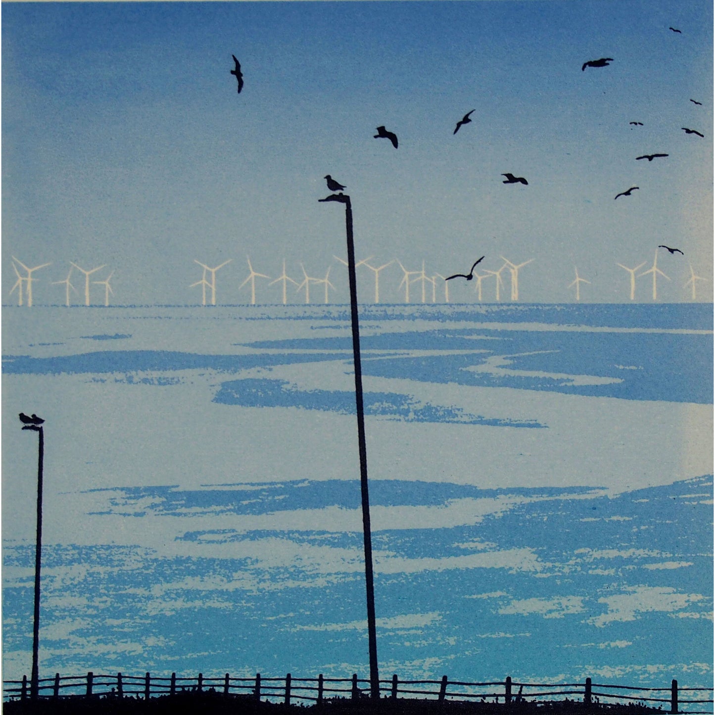 Heading for Rottingdean Print