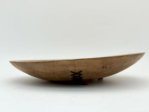 Elm Platter with Stitching