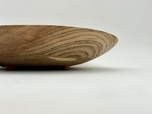 Elm Platter with Stitching