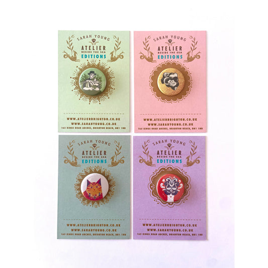 Atelier Editions Pin Badge Bundle