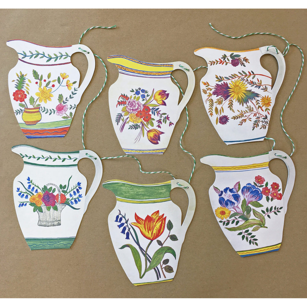 Floral Jug Bunting