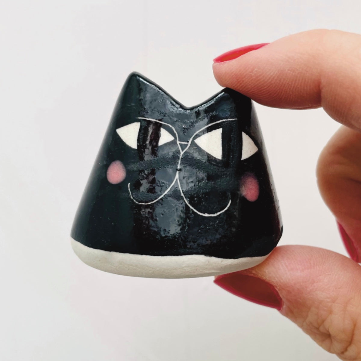 Little Chonk Ceramic Cat Decoration