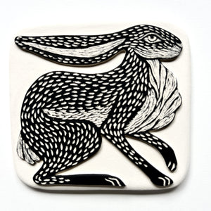 Sgraffito Tentative Hare