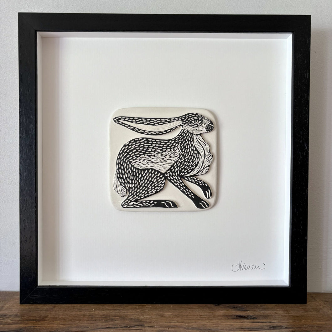 Sgraffito Tentative Hare