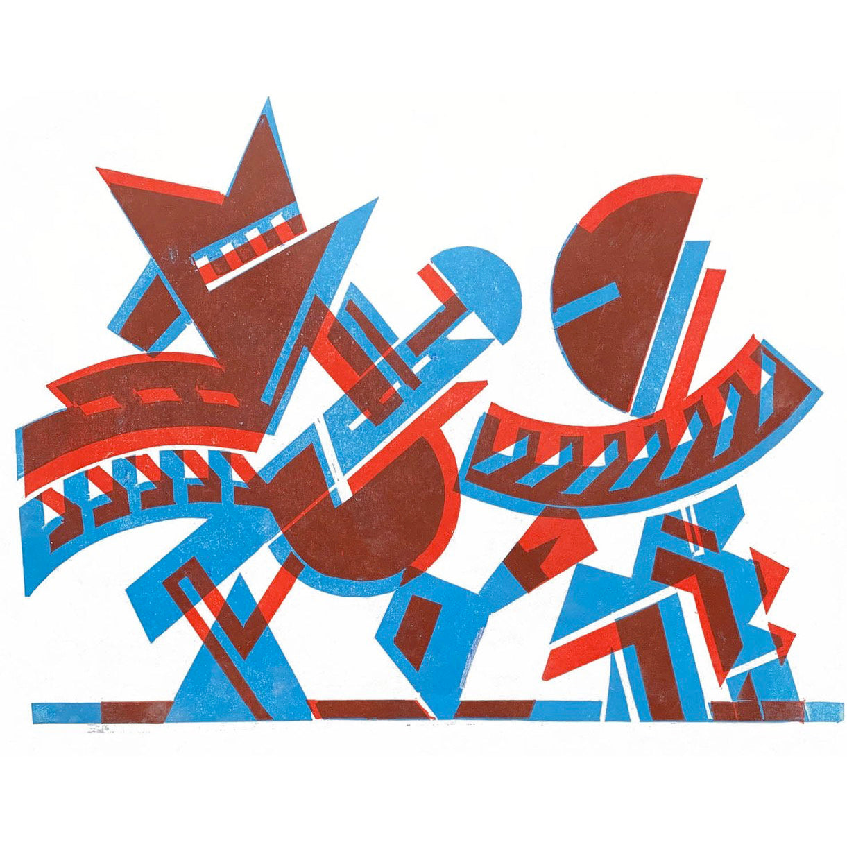 East/West Print