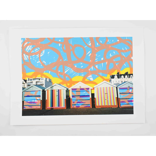 Beach huts