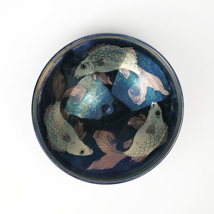 Bowl with Three Fish