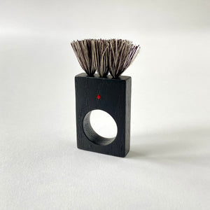 Brush No 50 Square ebonised ash brush ring