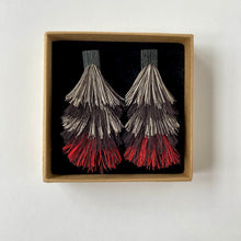 Load image into Gallery viewer, Ruby Tiger Earrings