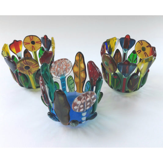Glass Garden Tealights