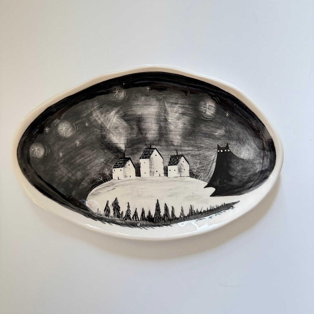 Jólakötturinn Cat Dish