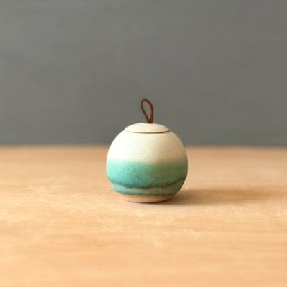 Small Stoneware Lidded Pot