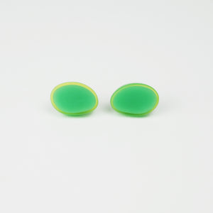 Large Oval Resin Studs