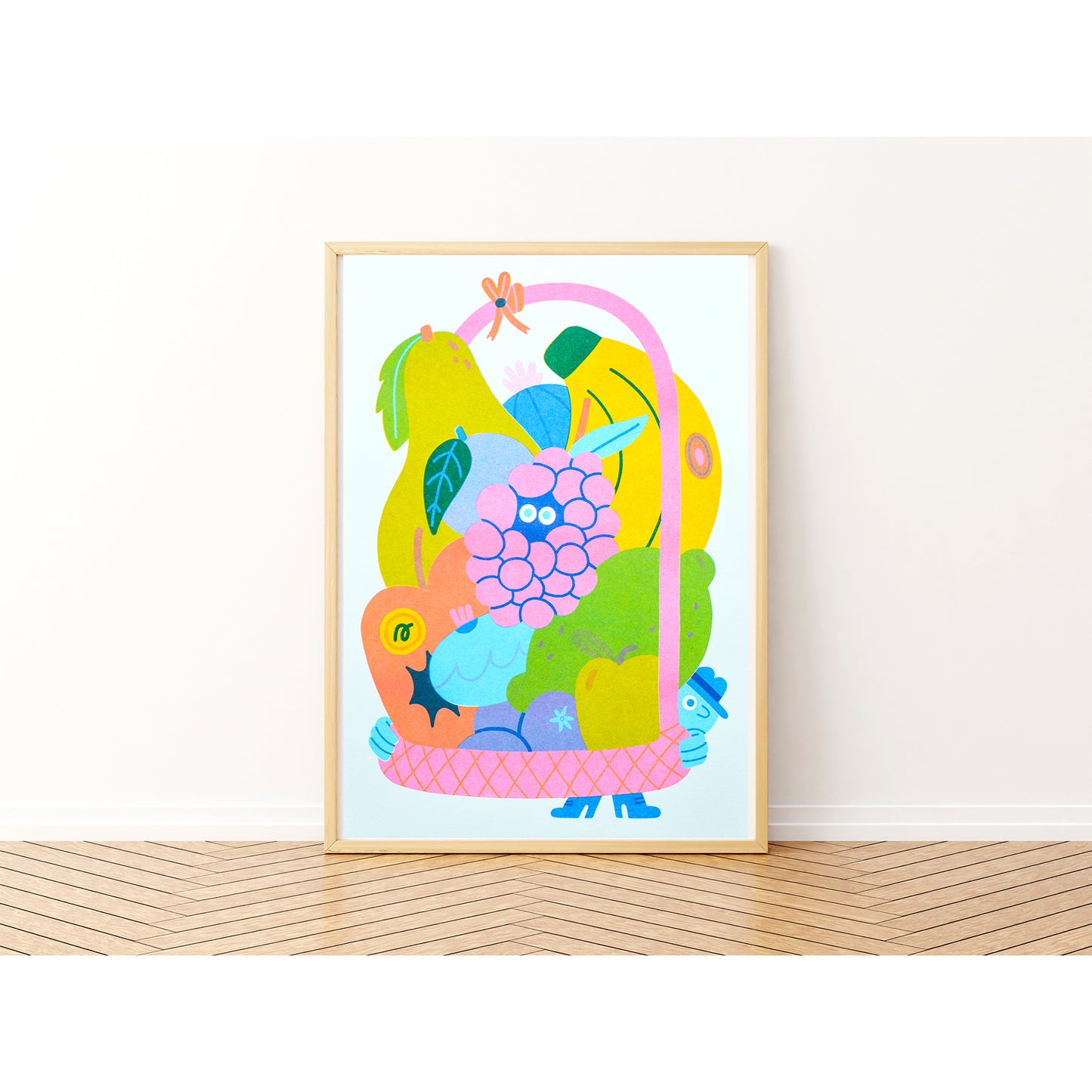 Trojan Fruit Print