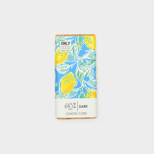 Lemon Curd Dark Chocolate Bar - 64.5% Peruvian