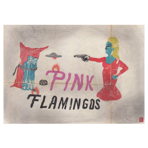 Poster: Pink Flamingos