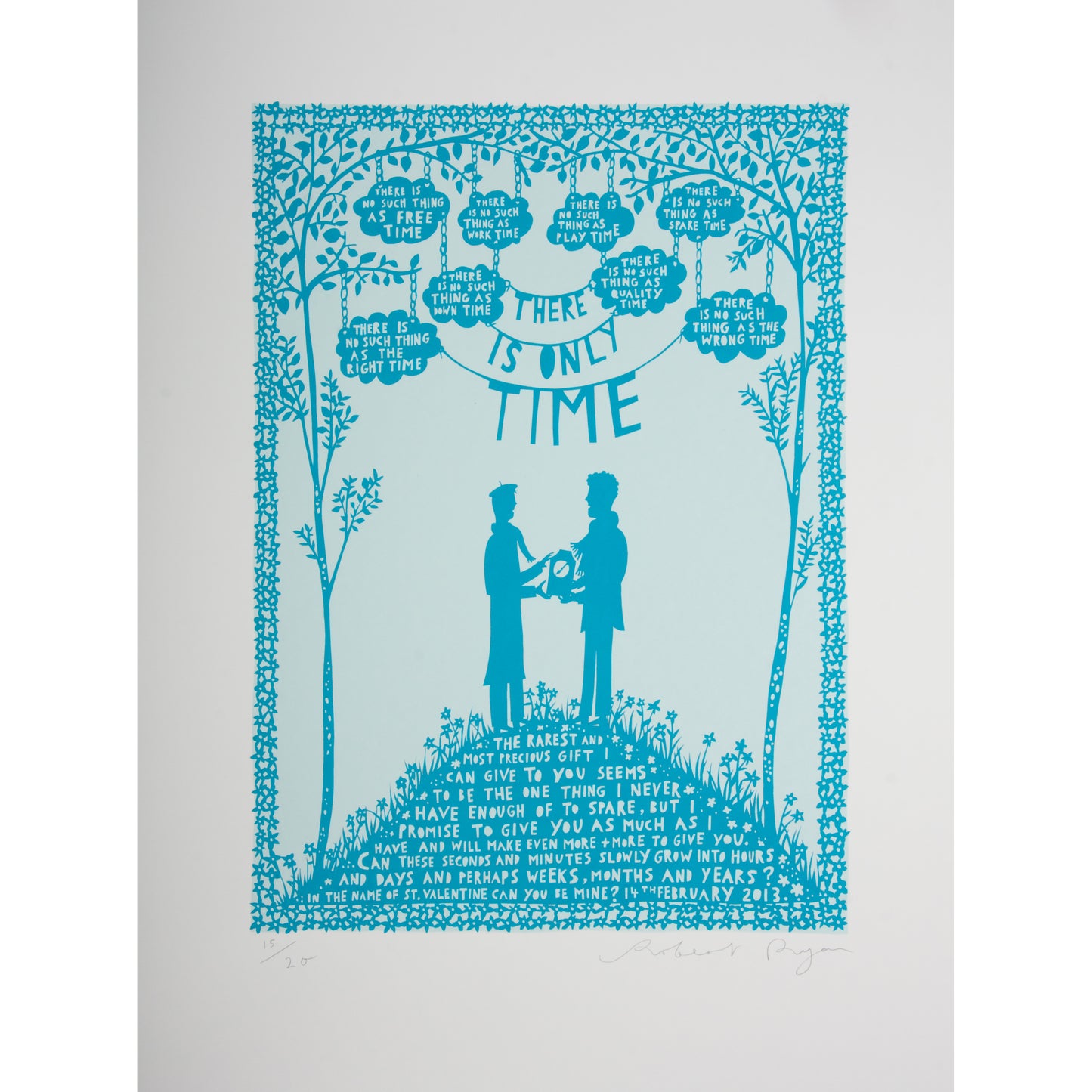 There Is Only Time Print