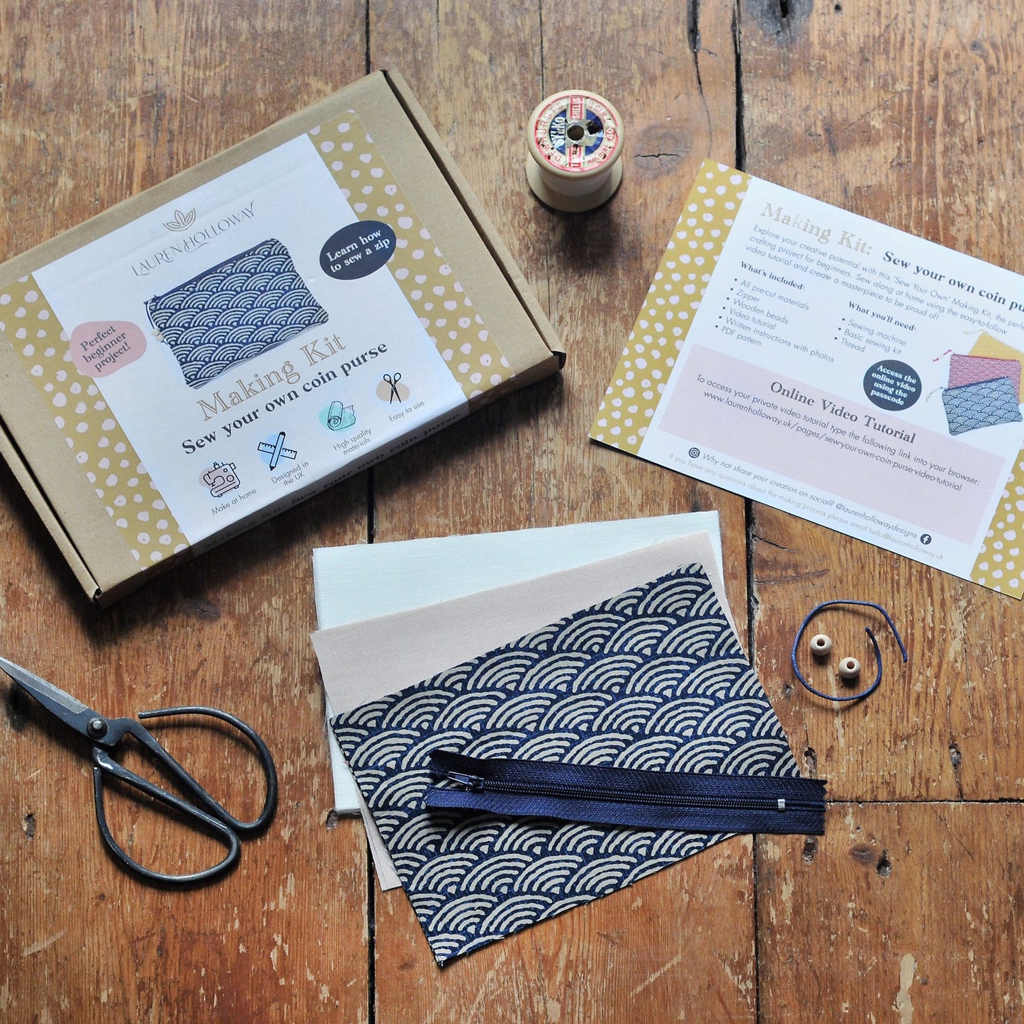 Making Kit - Sew Your Own Coin Purse