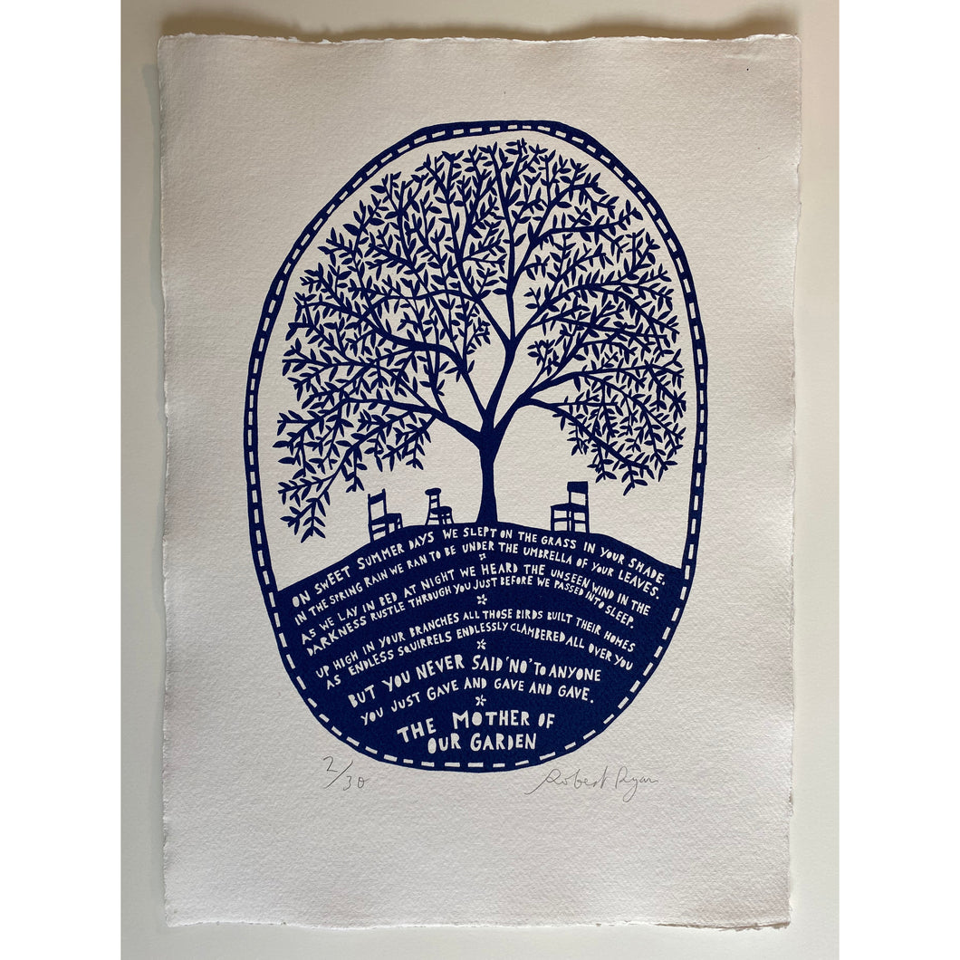 The Mother of Our Garden Print