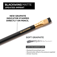 Load image into Gallery viewer, Blackwing Matte Pencil