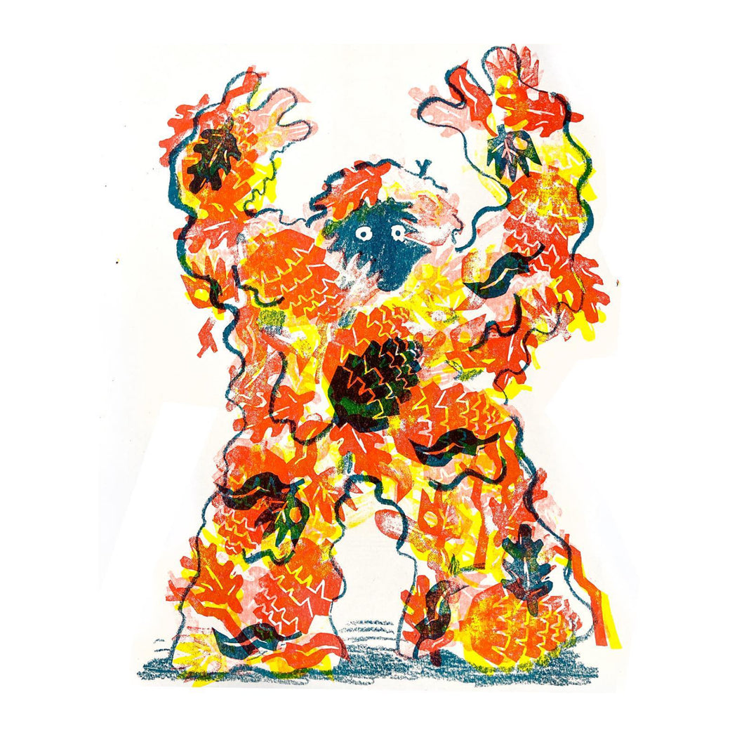 Just a Pile of Leaves Print