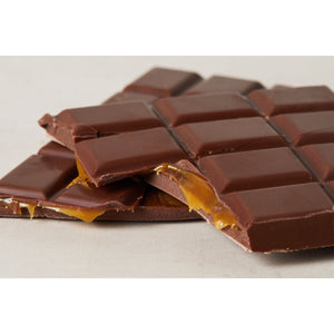 Salted Caramel Dark Chocolate Bar - 72% Ecuadorian