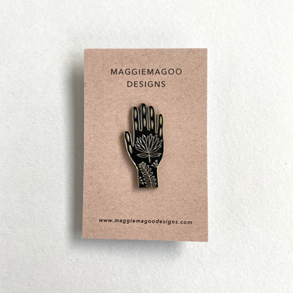 Hand Enamel Pin Badge