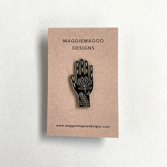 Hand Enamel Pin Badge