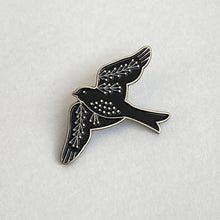 Load image into Gallery viewer, Bird Enamel Pin Badge