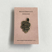 Load image into Gallery viewer, Snake Enamel Pin Badge