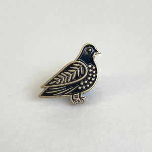 Pigeon Enamel Pin Badge