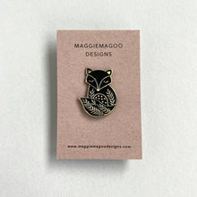 Load image into Gallery viewer, Fox Enamel Pin Badge