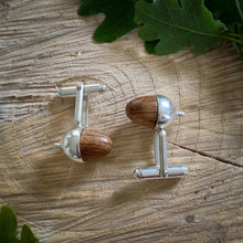 Load image into Gallery viewer, Acorn Cufflinks