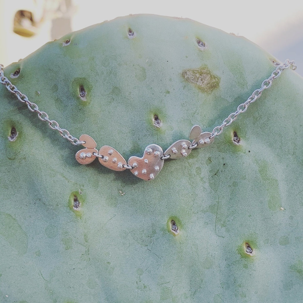 Prickly Pear Bracelet in Silver