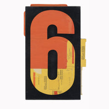 Load image into Gallery viewer, Red and Yellow 6 Number Series Print