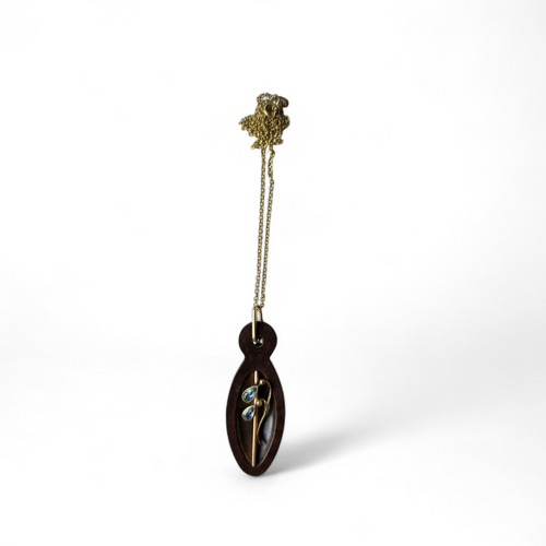 Escutcheon Plate Necklace