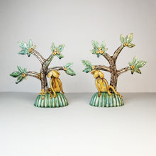 Load image into Gallery viewer, Who&#39;s the Favourite Staffordshire Glaze Pair