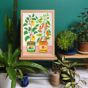 Chilli Peppers Print