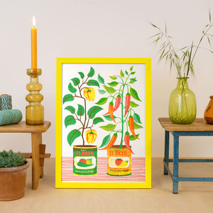 Chilli Peppers Print