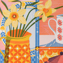 Load image into Gallery viewer, Coffee &amp; Daffodil Print