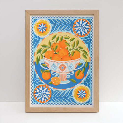 Orange Bowl Print